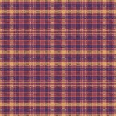 Kusursuz ekose desenli, klasik renkte bir arka plan. Vektör illüstrasyonu.