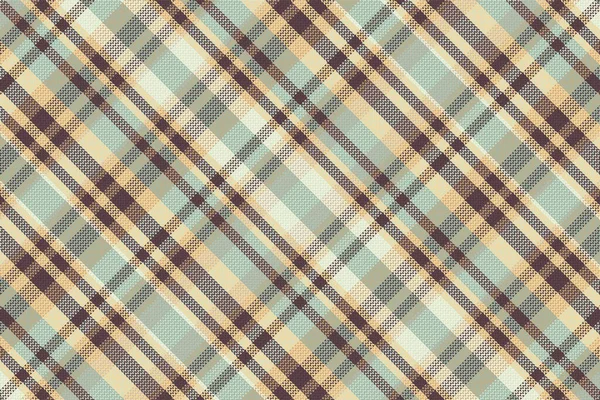 Seamless Tartan Plaid Pattern Background Pastel Color Vector Illustration — Stock Vector