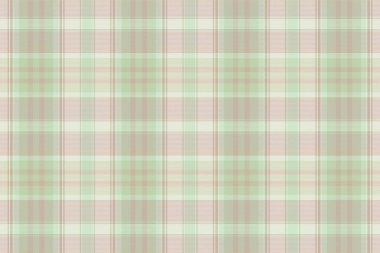 Pastel renkli, kusursuz tartan desenli arka plan. Vektör illüstrasyonu.