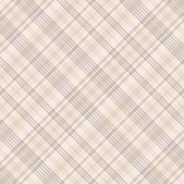 Seamless Tartan Plaid Pattern Background Pastel Color Vector Illustration — Stock Vector