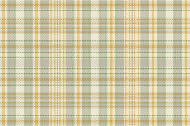 Kusursuz ekose desenli, desenli ve pastel renkli. Vektör illüstrasyonu.