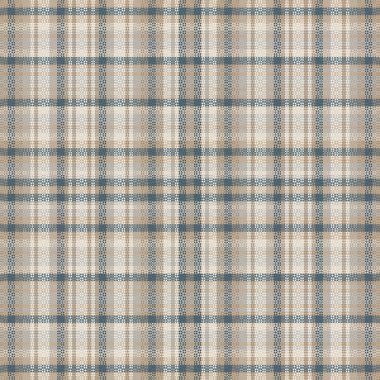 Kusursuz ekose desenli, desenli ve pastel renkli. Vektör illüstrasyonu.