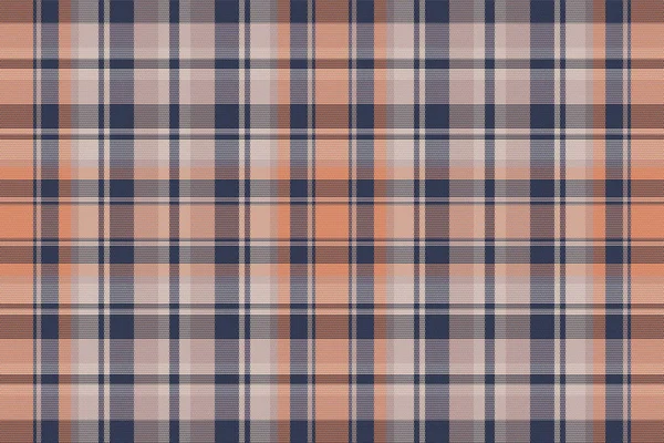 Motif Tartan Plaid Sans Couture Avec Texture Couleur Pastel Illustration — Image vectorielle