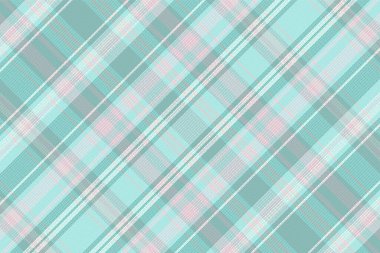 Kusursuz ekose desenli, desenli ve pastel renkli. Vektör illüstrasyonu.