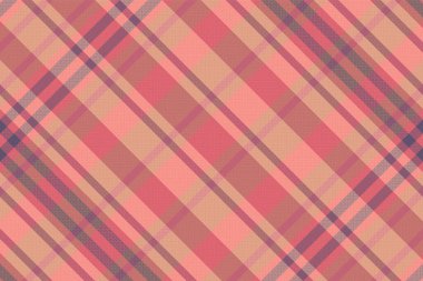 Kusursuz ekose desenli, desenli ve pastel renkli. Vektör illüstrasyonu.