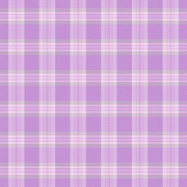 Kusursuz ekose desenli, desenli ve pastel renkli. Vektör illüstrasyonu.