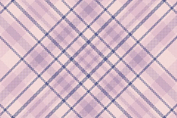 Naadloze Tartan Ruitpatroon Met Textuur Pastelkleur Vectorillustratie — Stockvector