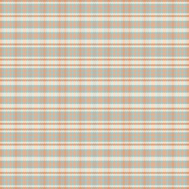 Kusursuz ekose desenli, desenli ve pastel renkli. Vektör illüstrasyonu.