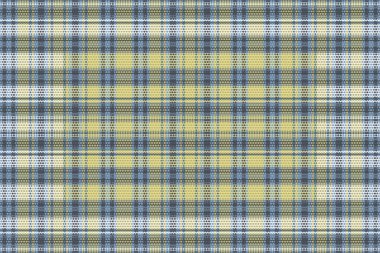 Kusursuz ekose desenli, desenli ve pastel renkli. Vektör illüstrasyonu.