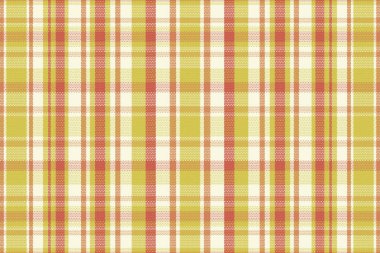Tartan desenli, desenli ve retro renkli. Vektör illüstrasyonu.