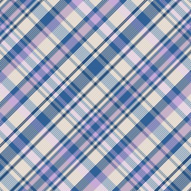 Tartan desenli, desenli ve retro renkli. Vektör illüstrasyonu.