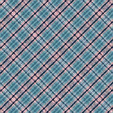 Tartan desenli, desenli ve retro renkli. Vektör illüstrasyonu.