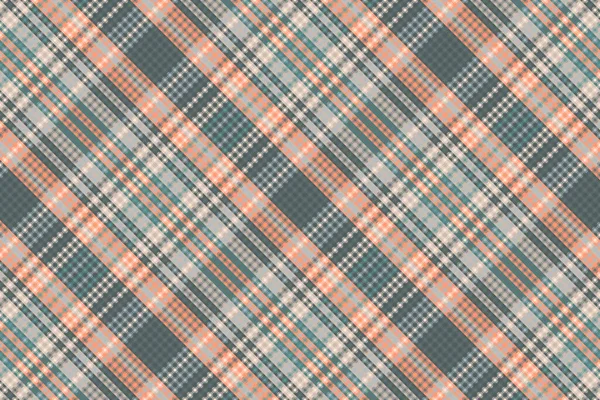 Tartan Desenli Desenli Retro Renkli Vektör Illüstrasyonu — Stok Vektör