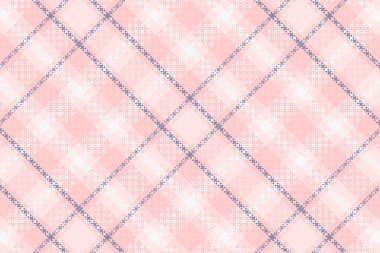 Tartan desenli, desenli ve retro renkli..