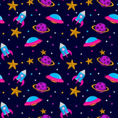 Elle çizilmiş çocuklar için kusursuz bir örnek. Vektör illüstrasyonu.