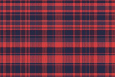 Tartan desenli, desenli ve retro renkli. Vektör illüstrasyonu.