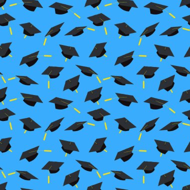 Elle çizilmiş kusursuz mezuniyet örneği. Vektör illüstrasyonu.