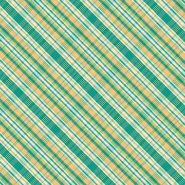Tartan desenli, desenli ve doğa renginde. Vektör illüstrasyonu.
