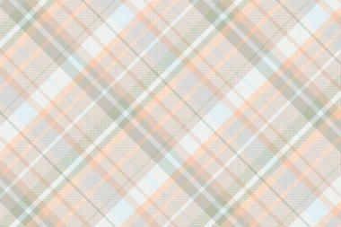 Tartan desenli, desenli ve doğa renginde. Vektör illüstrasyonu.