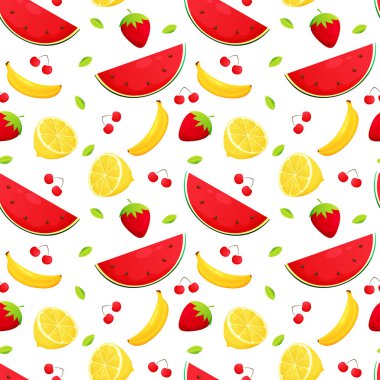 Elle çizilmiş Dünya Gıda Güvenliği Günü pürüzsüz desen. Vektör illüstrasyonu.