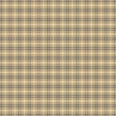 Tartan desenli, desenli ve doğa renginde. Vektör illüstrasyonu.