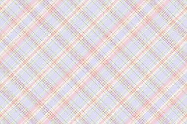 Tartan desenli, desenli ve yaz renginde. Vektör illüstrasyonu.