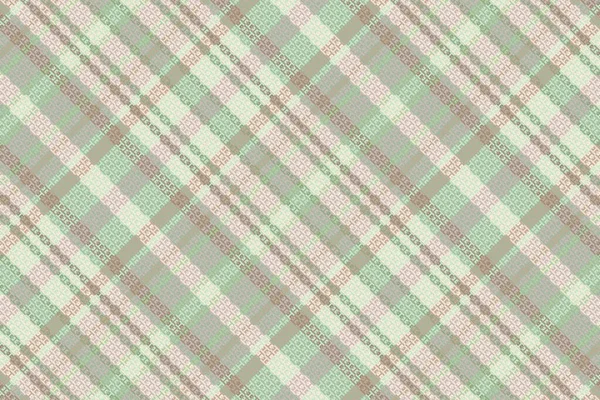 Tartan plaid pattern with texture and summer color. — Vector de stock