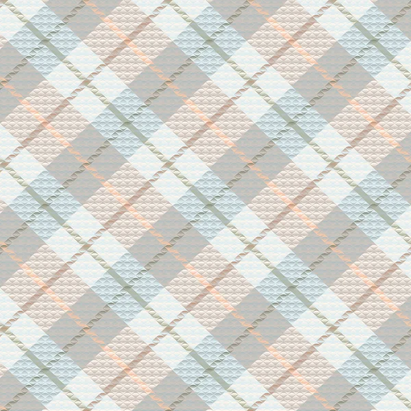Tartan plaid pattern with texture and summer color. — Wektor stockowy