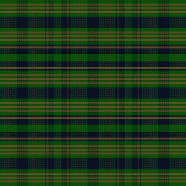 Tartan desenli ve desenli. Vektör illüstrasyonu.