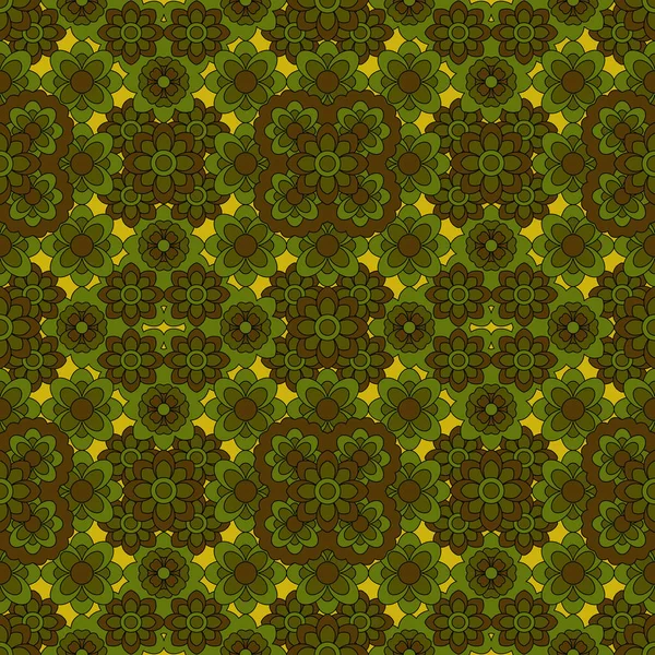 Soyut, dikişsiz çiçek deseni. Tekrar et. Vektör illüstrasyonu.