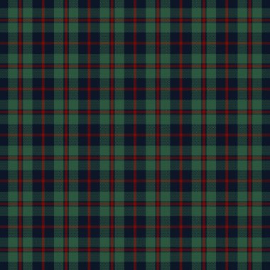 Tartan desenli, desenli ve yaz renginde. Vektör illüstrasyonu.