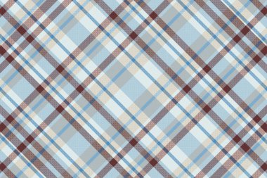 Tartan desenli, desenli ve yaz renginde. Vektör illüstrasyonu.