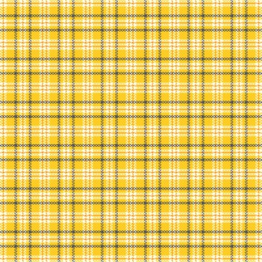 Tartan desenli, desenli ve yaz renginde. Vektör illüstrasyonu.