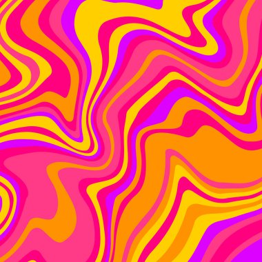 Soyut psikedelik moda arka plan. Vektör illüstrasyonu.