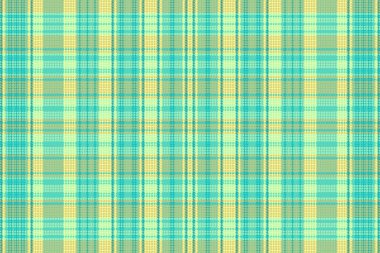 Tartan desenli, desenli ve yaz renginde. Vektör illüstrasyonu.