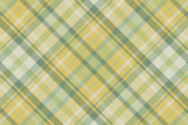 Tartan desenli, desenli ve yaz renginde. Vektör illüstrasyonu.
