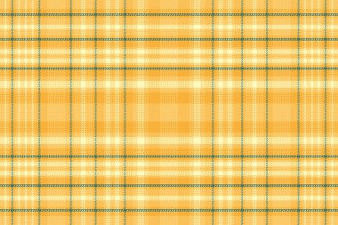Tartan desenli, desenli ve yaz renginde. Vektör illüstrasyonu.