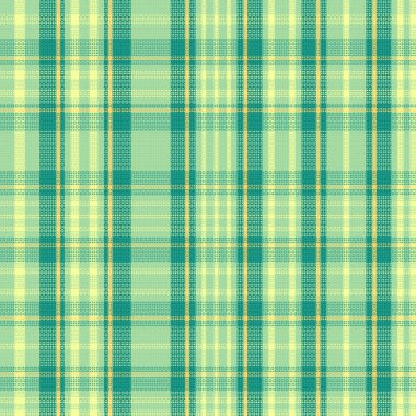 Tartan plaid pattern with texture and summer color. Vector illustration.