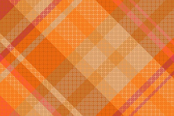 Tartan desenli, desenli ve sıcak renkli. Vektör illüstrasyonu.