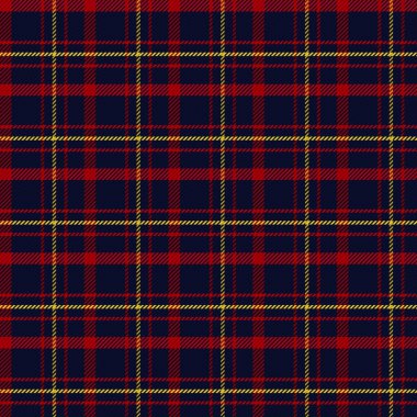 Tartan desenli ve desenli. Vektör illüstrasyonu.