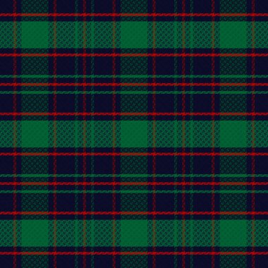 Tartan desenli ve desenli. Vektör illüstrasyonu.