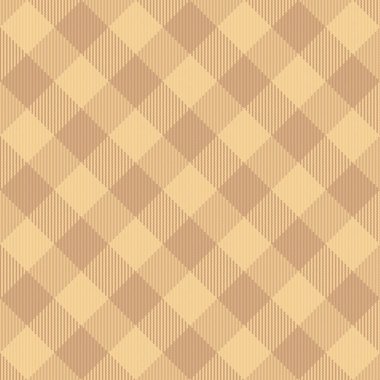 Tartan desenli, desenli ve sıcak renkli. Vektör illüstrasyonu.