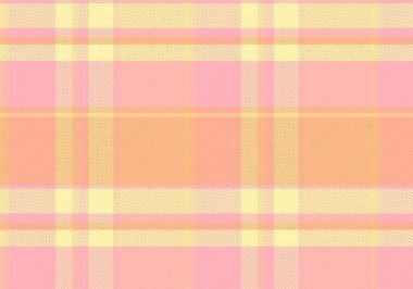 Tartan desenli, desenli ve sıcak renkli. Vektör illüstrasyonu.