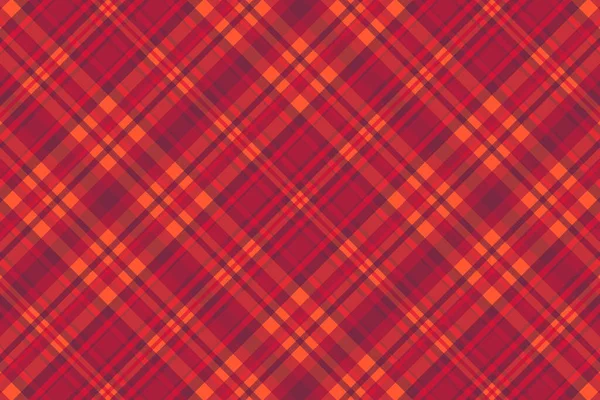 Tartan desenli, desenli ve sıcak renkli. Vektör illüstrasyonu.