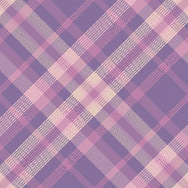 Tartan desenli, desenli ve sıcak renkli. Vektör illüstrasyonu.
