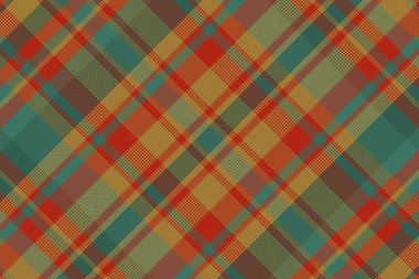 Tartan desenli ve desenli. Vektör illüstrasyonu.