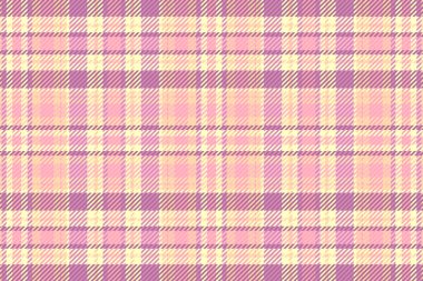 Tartan desenli, desenli ve sıcak renkli. Vektör illüstrasyonu.