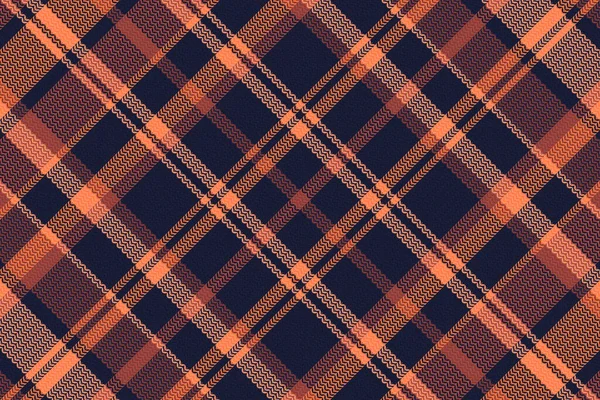 Modèle Carreaux Tartan Avec Texture Couleur Chaude Illustration Vectorielle — Image vectorielle