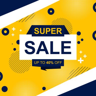 Satış afişi şablonu tasarım geçmişi. Vektör illüstrasyonu.