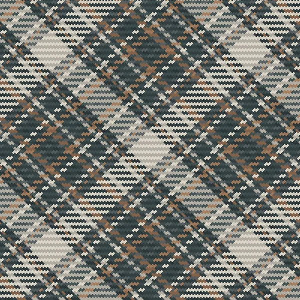 Modèle Carreaux Tartan Avec Texture Couleur Chaude Illustration Vectorielle — Image vectorielle